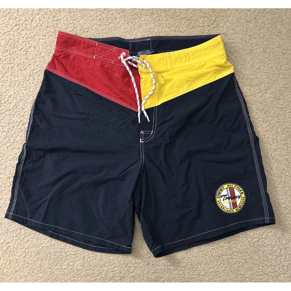 Tommy Hilfiger Men's Colorblock Swim Shorts